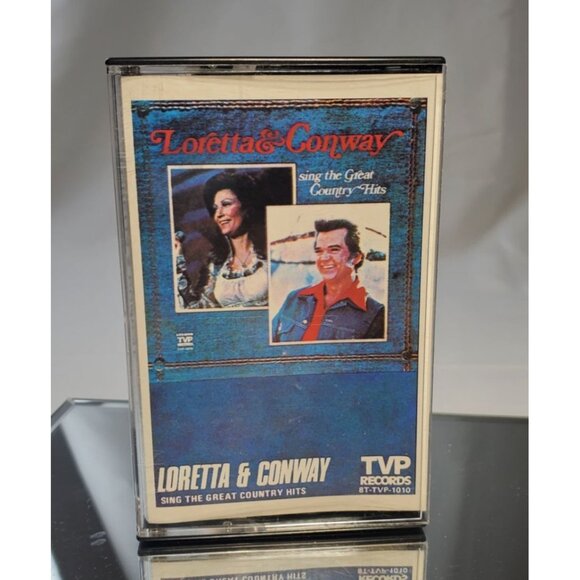 Loretta & Conway Sing The Great Country Hits Cassette Tape - Picture 1 of 3